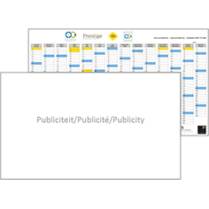 Planning mural annuel 2025 laminé