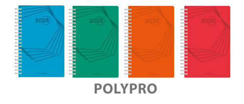 Agenda de bureau 2025 Daily spirale couvertures