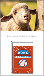 Bloc journalier Le Farceur 2025 Pancarte
