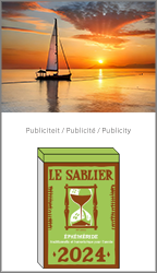 Bloc journalier Le Sablier 2023 Pancarte