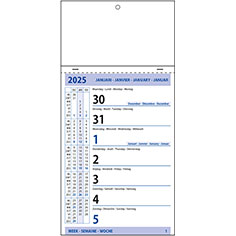 Bloc semainier calendrier déchirable