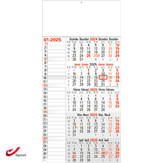 Calendrier 5 mois 2024 Mémo