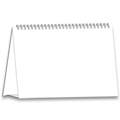 Calendrier de bureau chevalet 2025 sur mesure 