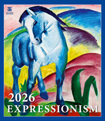 Calendrier mural 2026 Expressionism 13p 45x59cm Page de garde
