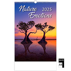 Calendrier publicitaire illustré Nature Emotions