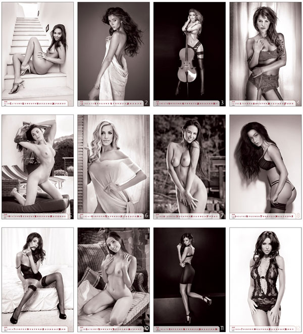 Calendrier mural 2025 Pin-Up Women Exclusive 13p 33x55cm Images