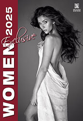 Calendrier mural 2025 Pin-up Women Exclusive 13p 33x55cm Page de garde