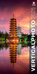 Calendrier mural 2025 Verticalphoto 13p 31x70cm Page de garde