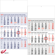 Calendrier trimestriel Classic